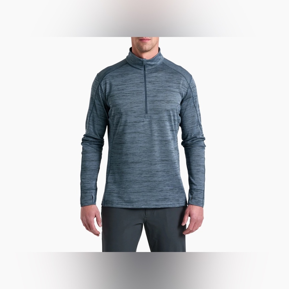 Kuhl | Alloy‎ 1/4 Zip | Charcoal Blue | Men’s Size Small